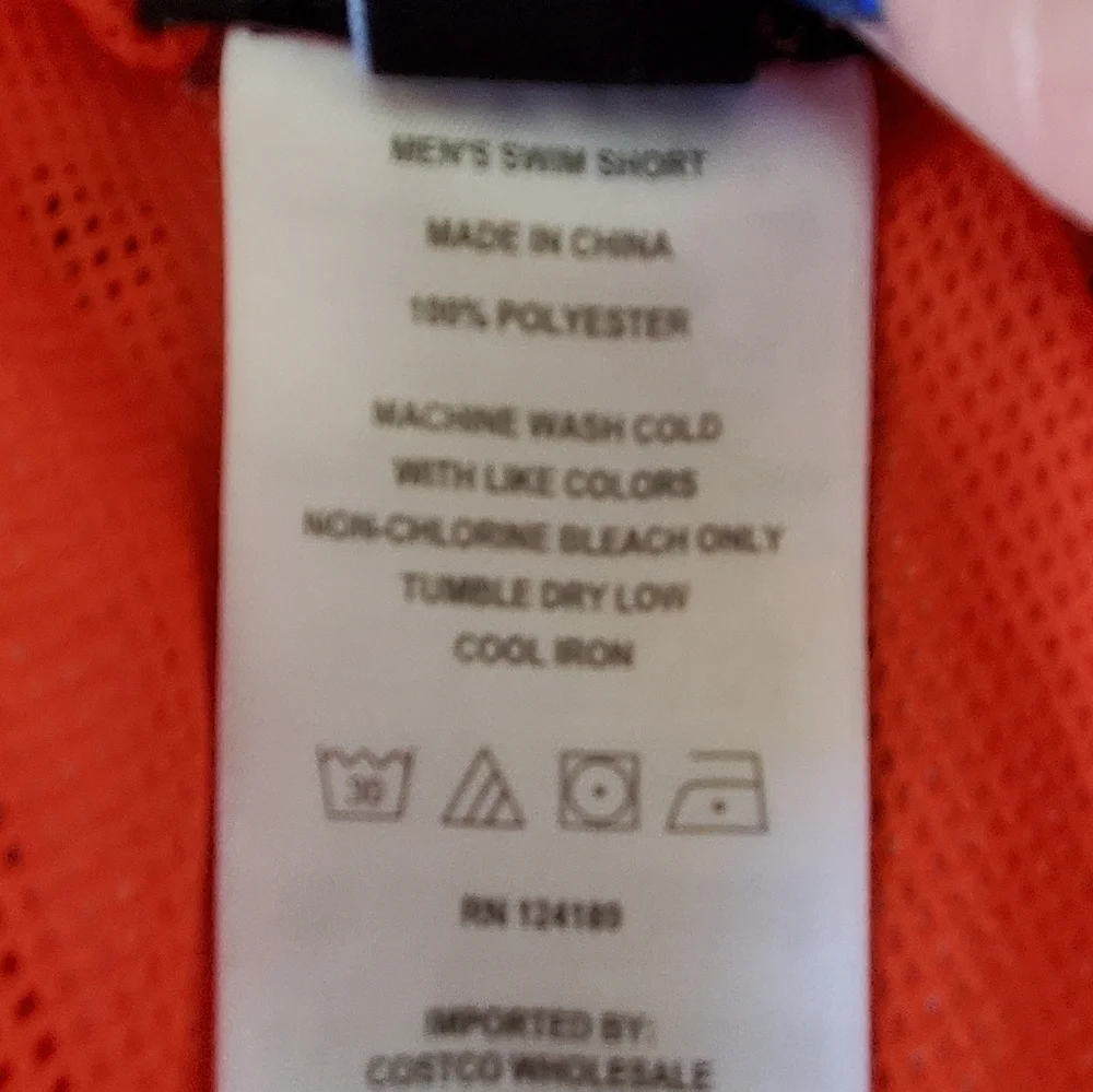 KIRKLAND SWIM TRUNKS WITH POCKETS